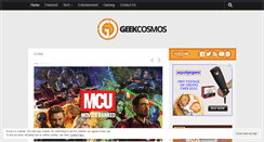 Desktop Screenshot of geekcosmos.com